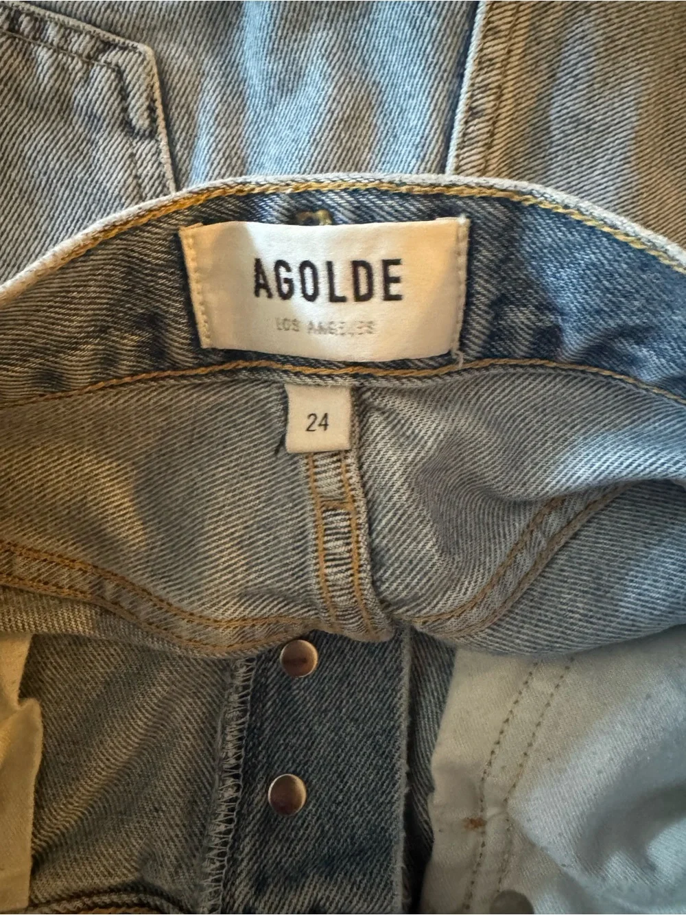 Agolde Dee Denim Shorts